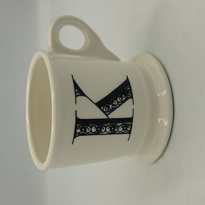Anthropologie Letter K Mug